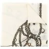 Alexander McQueen chain-link print wool scarf