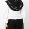 Alexander McQueen chain-print wool scarf