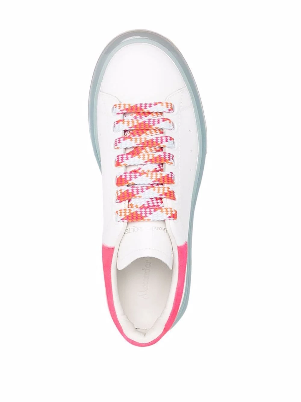 Alexander McQueen Oversized contrast sole sneakers 4 Alexander McQueen Oversized contrast-sole sneakers