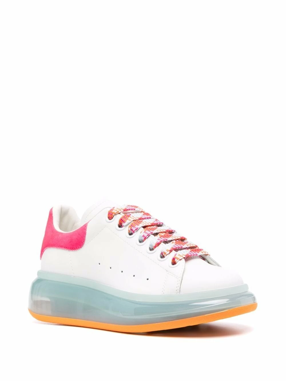 Alexander McQueen Oversized contrast sole sneakers 2 Alexander McQueen Oversized contrast-sole sneakers