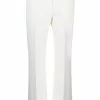 Alexander McQueen lace-panel cropped trousers