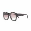 Alexander McQueen tortoiseshell-effect oversized-frame sunglasses