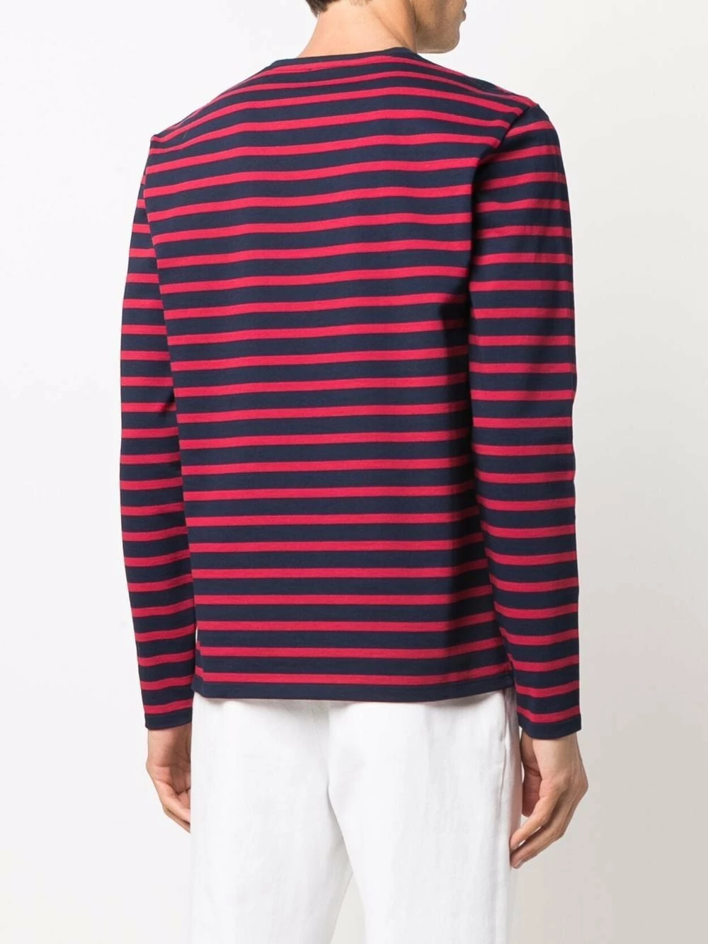 Alexander McQueen Striped long sleeve T shirt 4 Alexander McQueen striped long sleeve T-shirt