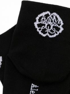 Alexander McQueen floral-print cotton socks