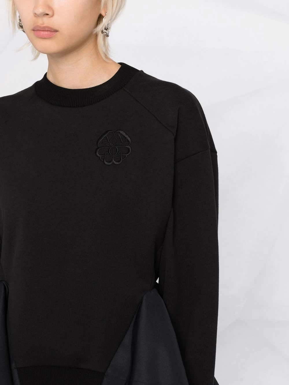 Alexander McQueen Peplum hem blouse 5 Alexander McQueen peplum-hem blouse