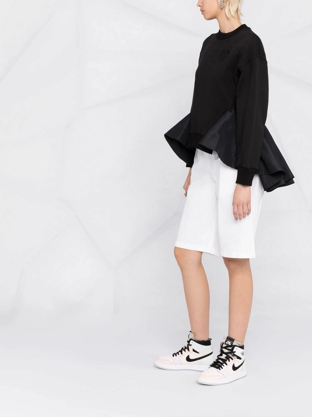 Alexander McQueen Peplum hem blouse 4 Alexander McQueen peplum-hem blouse