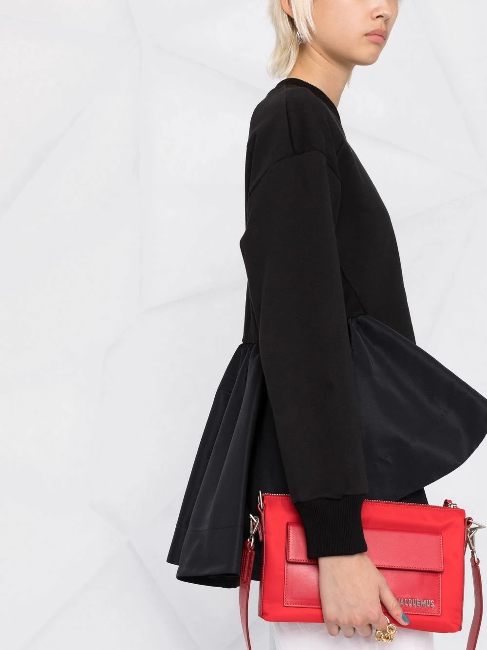 Alexander McQueen Peplum hem blouse 3 Alexander McQueen peplum-hem blouse