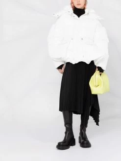 Alexander McQueen drawstring-waist padded jacket