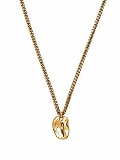 Alexander McQueen Molten charm necklace