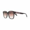 Alexander McQueen square graffiti sunglasses