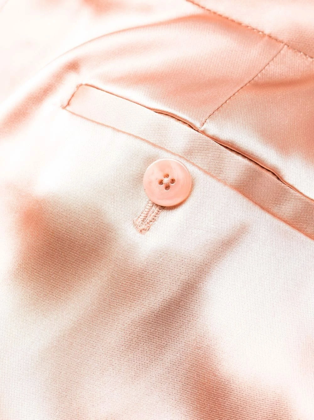 Alexander McQueen Satin effect wide leg trousers 7 Alexander McQueen satin-effect wide-leg trousers