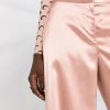 Alexander McQueen Satin effect wide leg trousers 10 Alexander McQueen satin-effect wide-leg trousers