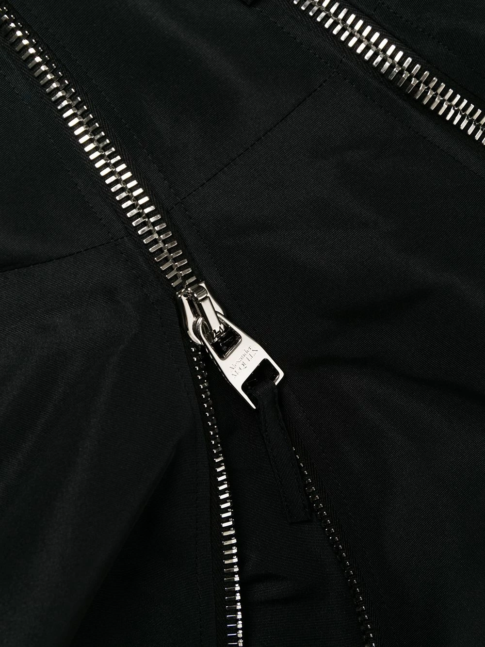 Alexander McQueen Zipped A line dress 7 Alexander McQueen zipped A-line dress