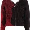Alexander McQueen zipped-up V-neck sweater