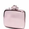 Alexander McQueen rhinestone-embellished mini clutch