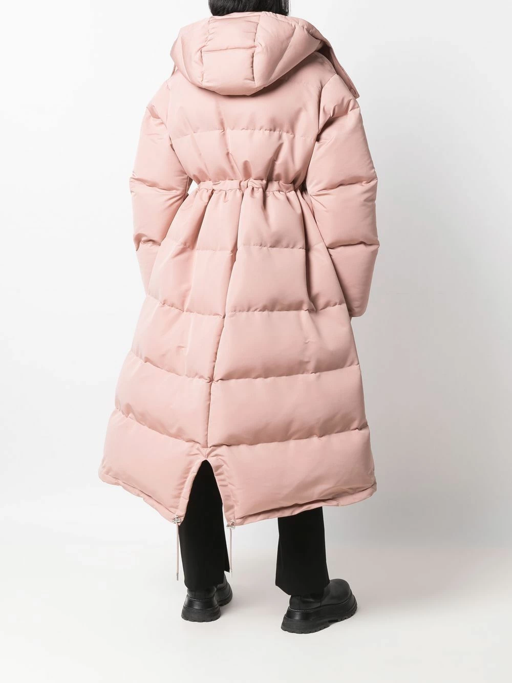 Alexander McQueen Oversized hooded puffer coat 4 Alexander McQueen oversized hooded puffer coat