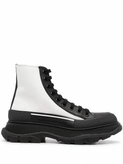 Alexander McQueen Tread Slick panelled sneakers