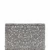 Alexander McQueen skull stud crystal-embellished shoulder bag