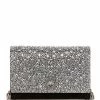 Alexander McQueen skull stud crystal-embellished shoulder bag