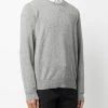 Alexander McQueen logo-embroidered cashmere jumper