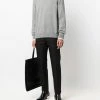 Alexander McQueen logo-embroidered cashmere jumper