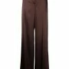 Alexander McQueen satin-effect trousers