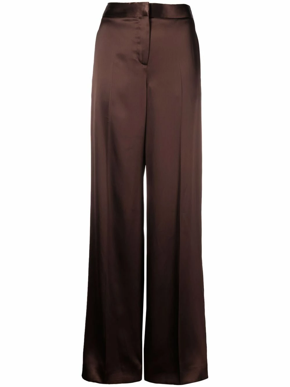 Alexander McQueen Satin effect trousers 1 Alexander McQueen satin-effect trousers