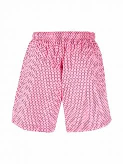 Alexander McQueen skull-print slip-on swim shorts