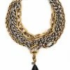 Alexander McQueen chunky layered chain link necklace