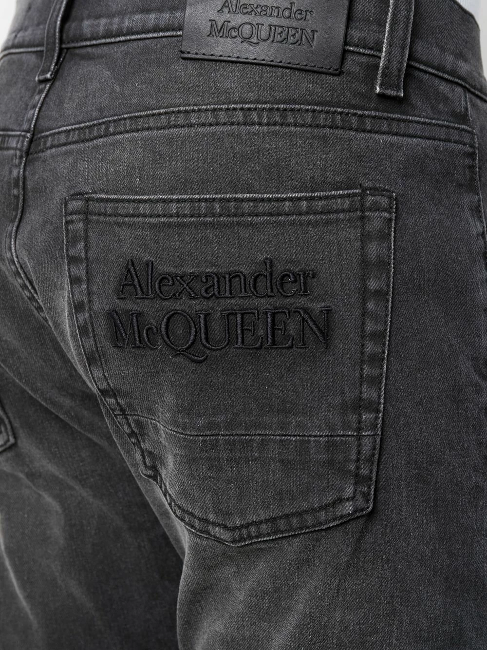 Alexander McQueen Skinny cut denim jeans 5 Alexander McQueen skinny-cut denim jeans