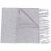 Alexander McQueen fringed cashmere scarf