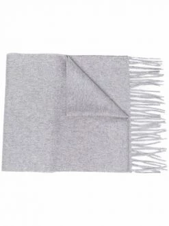 Alexander McQueen fringed cashmere scarf