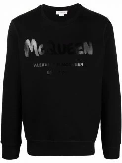 Alexander McQueen graphic-print cotton T-Shirt
