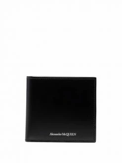 Alexander McQueen bi-fold leather wallet