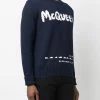Alexander McQueen Intarsia knit cotton jumper 7 Alexander McQueen intarsia-knit cotton jumper