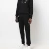 Alexander McQueen logo-print cotton track trousers