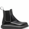 Alexander McQueen Chelsea leather boots
