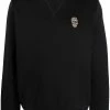 Alexander McQueen skull-patch crew neck sweatshirt