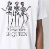 Alexander McQueen skeleton-print short-sleeved T-shirt