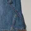 Alexander McQueen mid-rise knee-length denim shorts