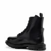 Alexander McQueen polished lace-up boots