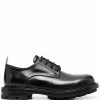 Alexander McQueen Derby leather shoes