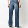 Alexander McQueen mid-rise wide-leg jeans