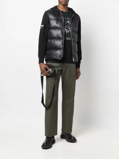 Alexander McQueen padded zip-up jacket