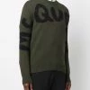 Alexander McQueen logo-print crew neck jumper