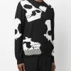 Alexander McQueen Skull print crew neck jumper 7 Alexander McQueen skull-print crew neck jumper