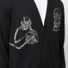 Alexander McQueen Skull patch button up cardigan 9 Alexander McQueen skull-patch button-up cardigan