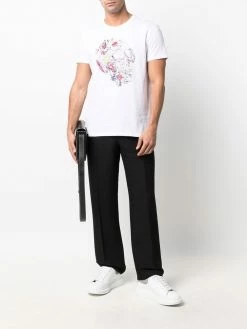 Alexander McQueen Doodle Skull-print T-shirt