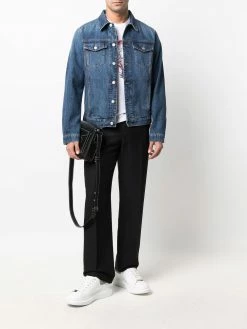 Alexander McQueen long-sleeve denim jacket