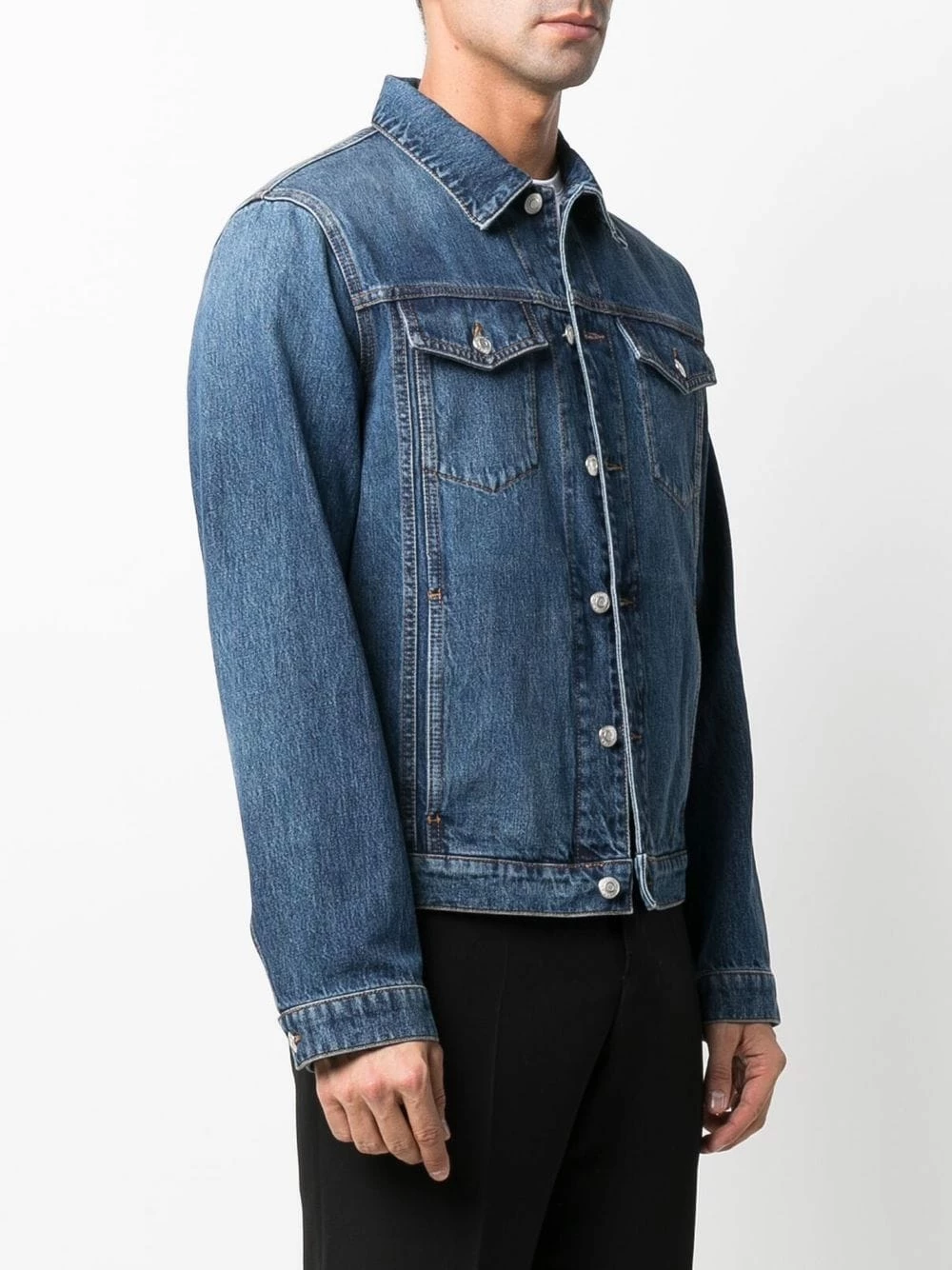 Alexander McQueen Long sleeve denim jacket 3 Alexander McQueen long-sleeve denim jacket